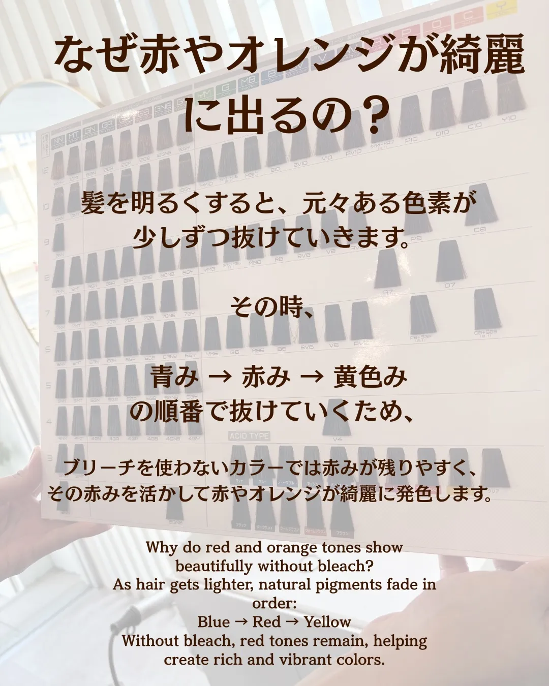 \\ブリーチなしで楽しむ、個性的なカラー//