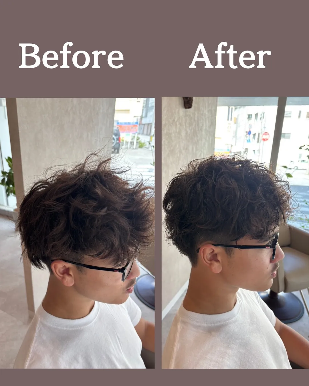✂️ Men’s Perm & Cut